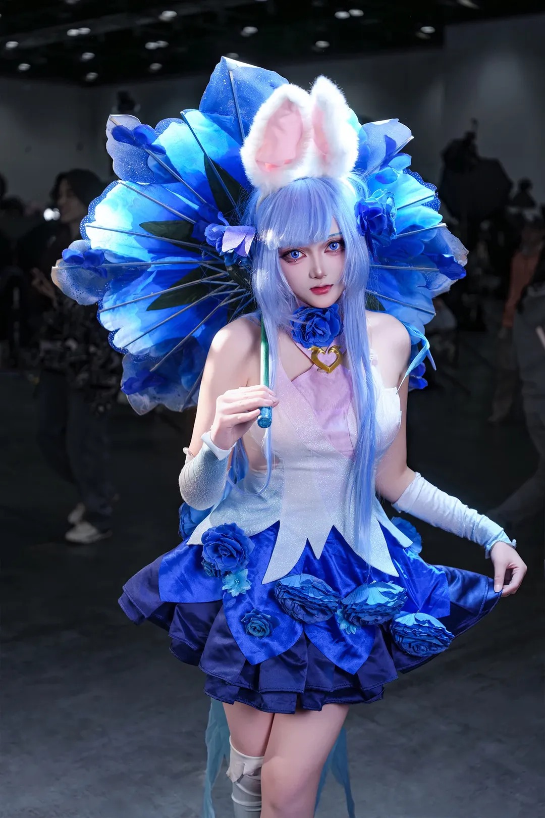 オナー・オブ・キングス, イベント写真, 二次元コスプレ, 公孫離コスプレ, グラデーションストッキング