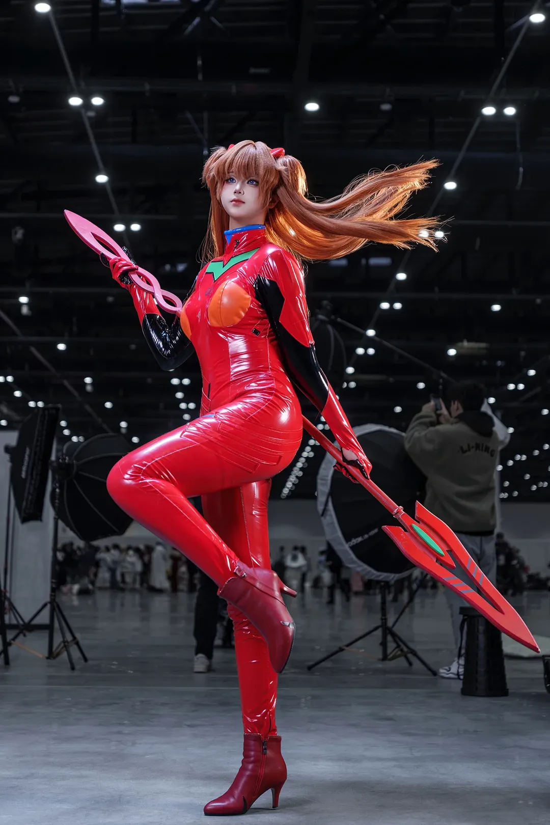 二次元摄影, 漫展返图, 明日香cos, EVA 新世纪福音战士, BACC漫展场照