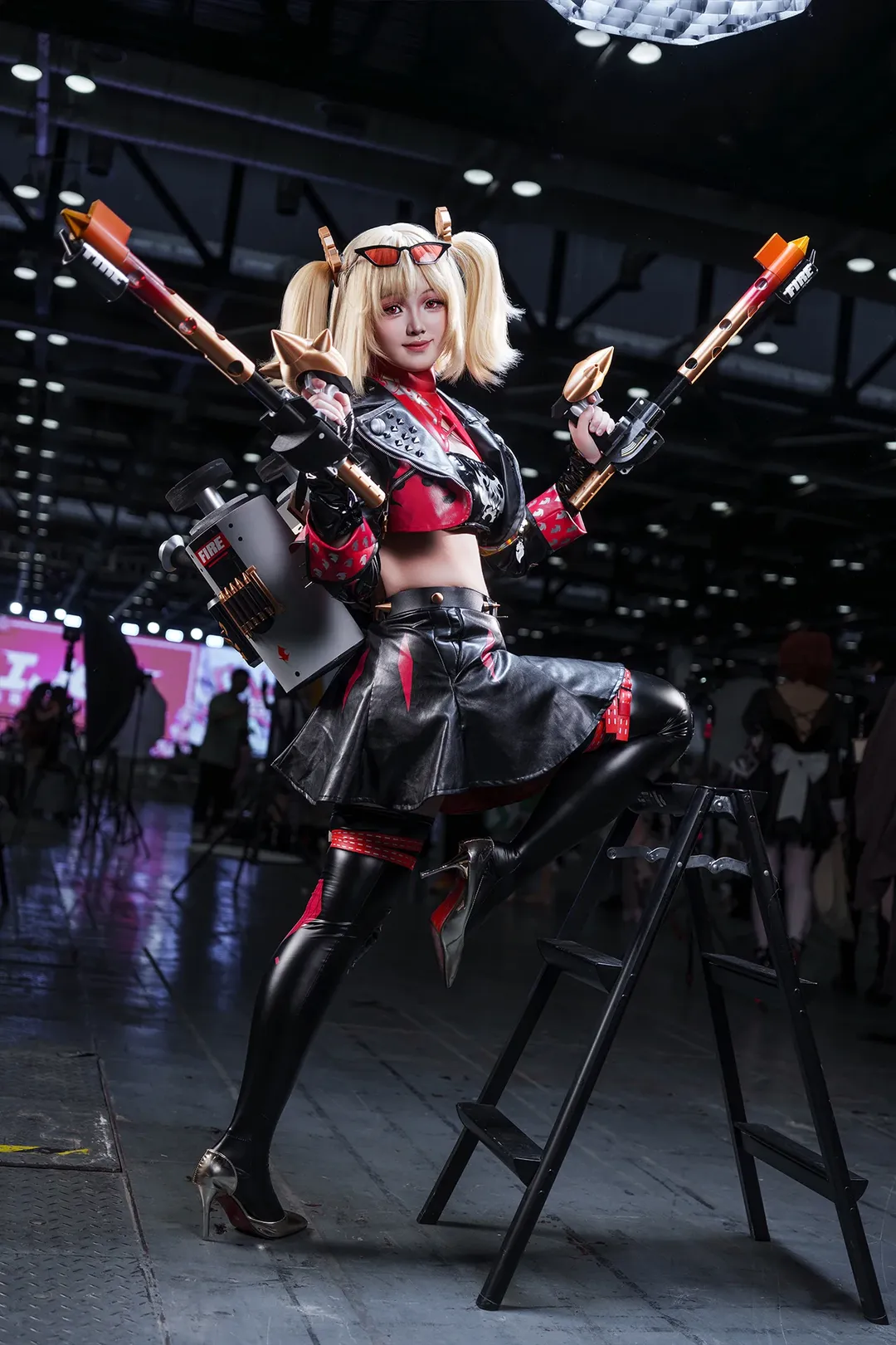 绝区零, cosplay, 漫展返图, 黑丝穿搭, 柏妮斯cos