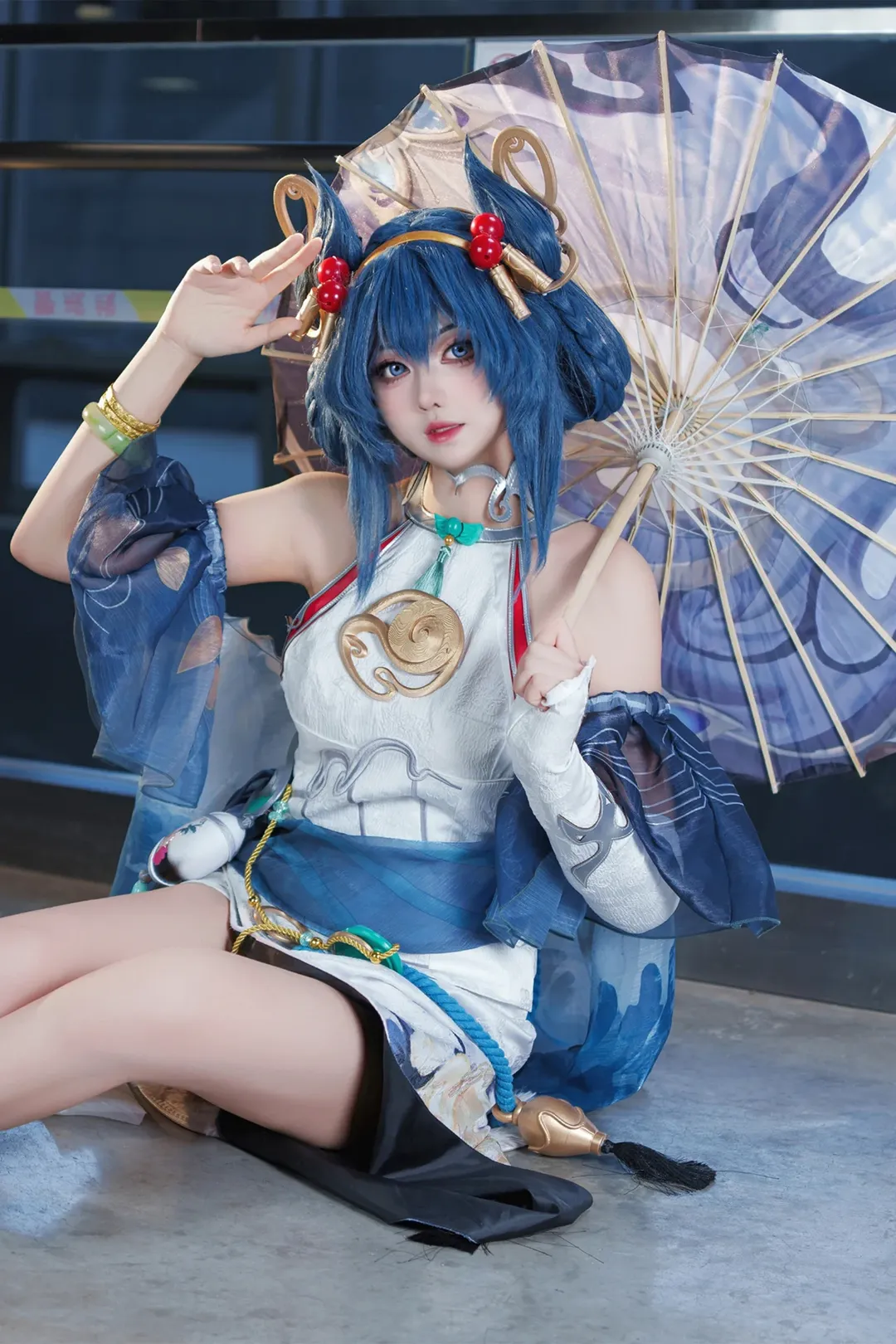二次元摄影, 漫展返图, 王者荣耀, 公孙离cos, cosplay场照 - 第1张