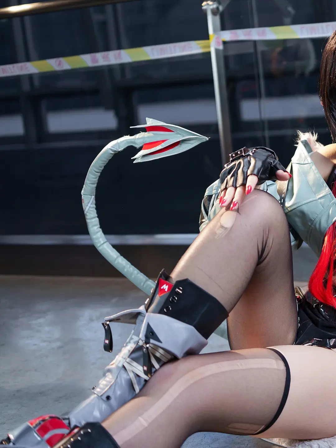 Zenless Zone Zero, cosplay, Black stockings, IJOY Anime Convention, Jane Doe cosplay - Image 2