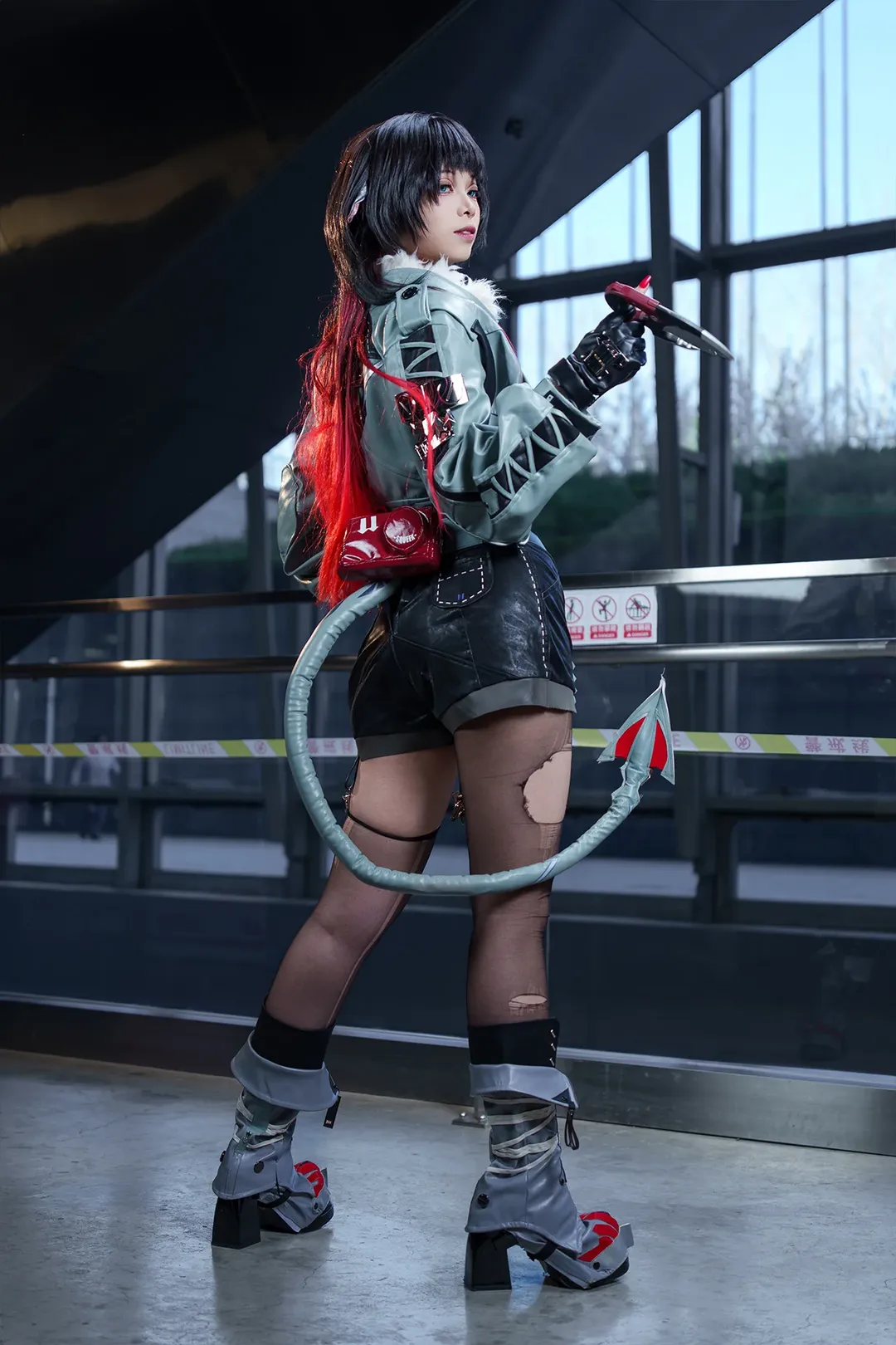Zenless Zone Zero, cosplay, Black stockings, IJOY Anime Convention, Jane Doe cosplay - Image 5