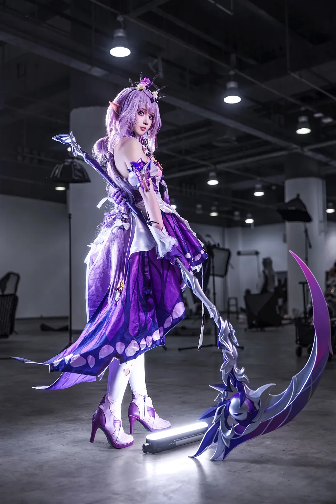 崩壊：スターレイル, イベント写真, 二次元コスプレ, キャストリス コスプレ, 蝶の要素 - 1枚目
