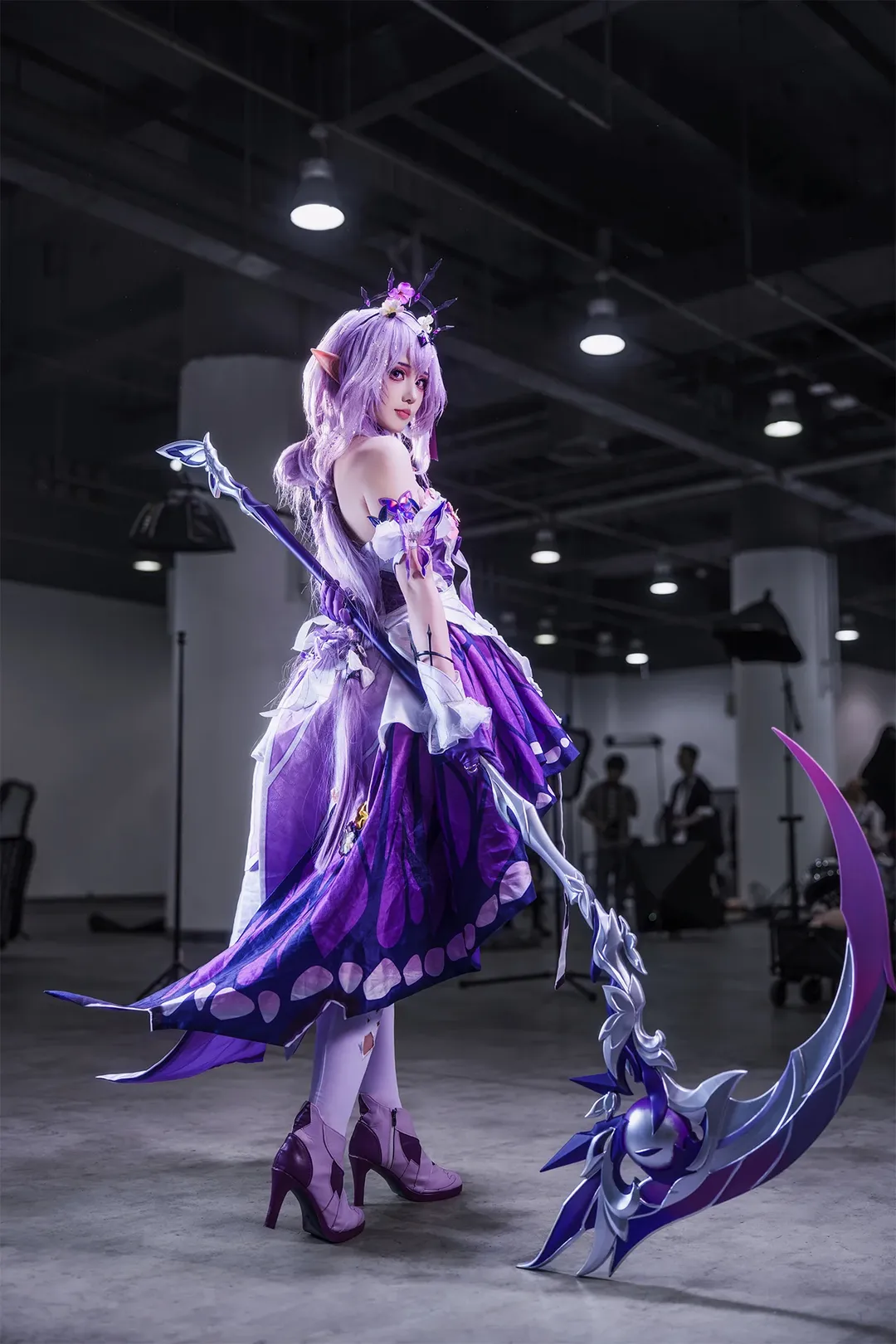 コスプレ, 崩壊：スターレイル, イベント写真, キャストリス コスプレ, 白いニーソックス - 3枚目