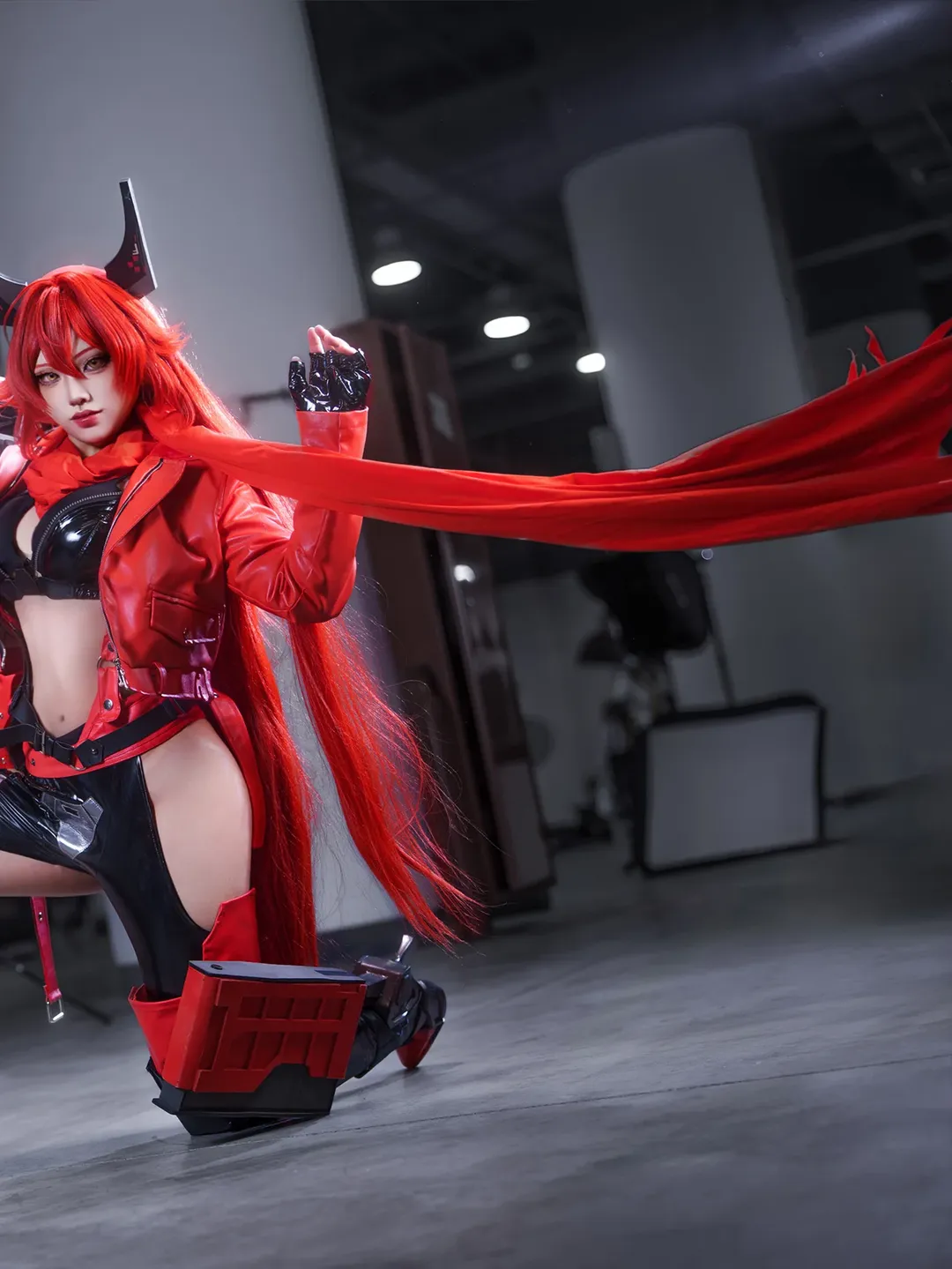 cosplay, 胜利女神妮姬, 漫展场照, 红发cos, 小红帽cos - 第3张