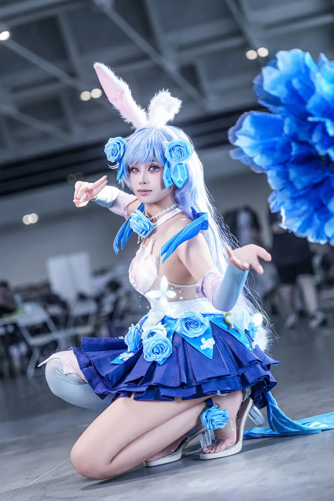オナー・オブ・キングス, イベント写真, 花間の舞, 公孫離コスプレ, グラデーションストッキング コスプレ
