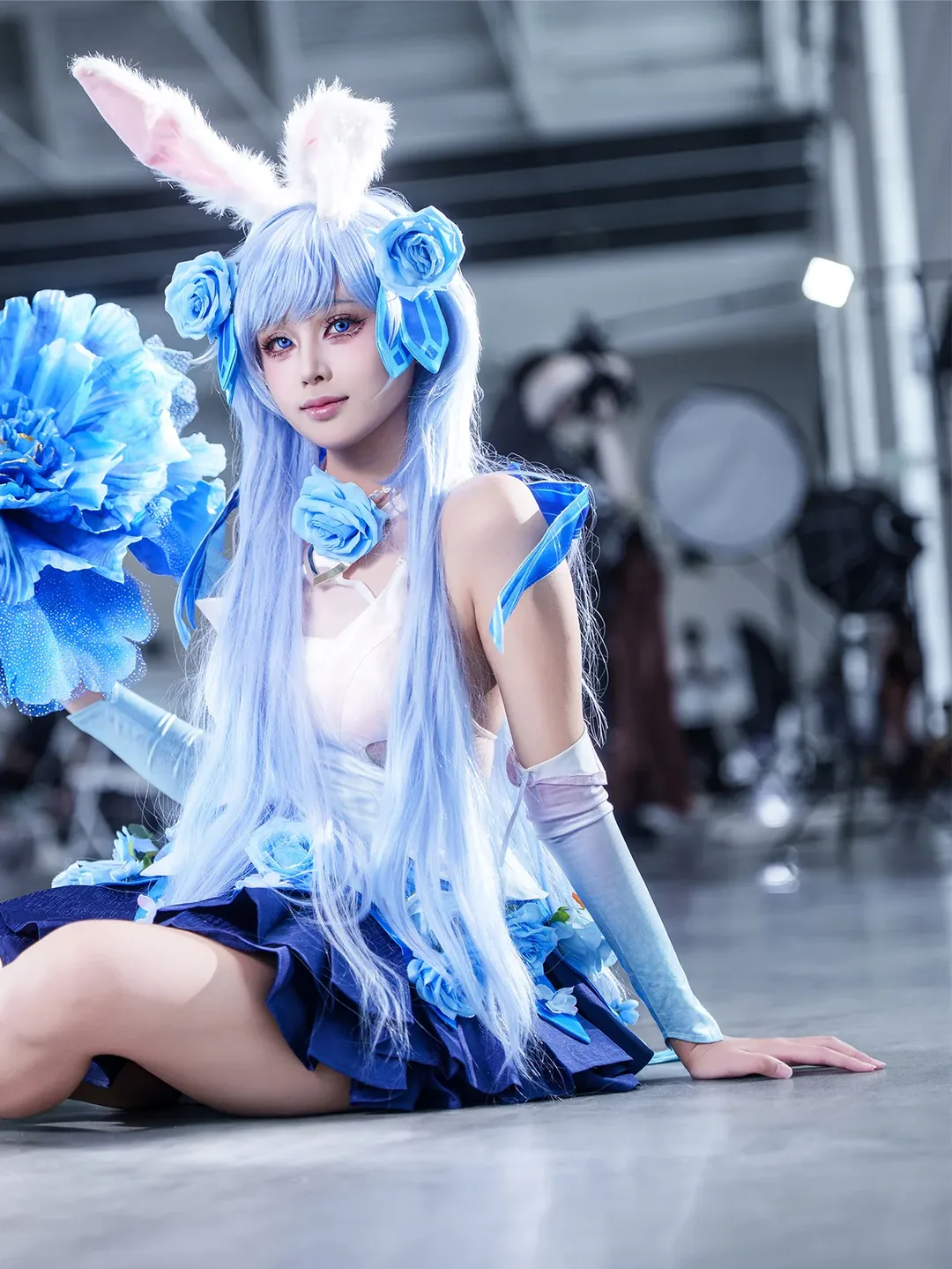王者荣耀, 漫展场照, 花间舞, 阿离cos, 渐变丝袜cosplay - 第5张