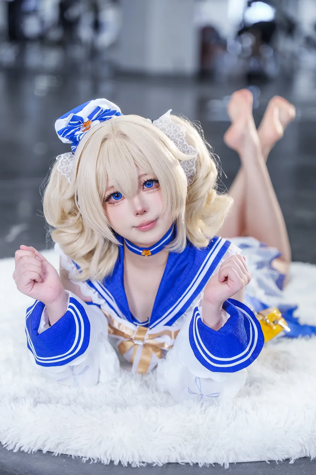 原神, バーバラ コスプレ, イベント写真, 水着コスプレ, コスプレ会場写真 - 1枚目