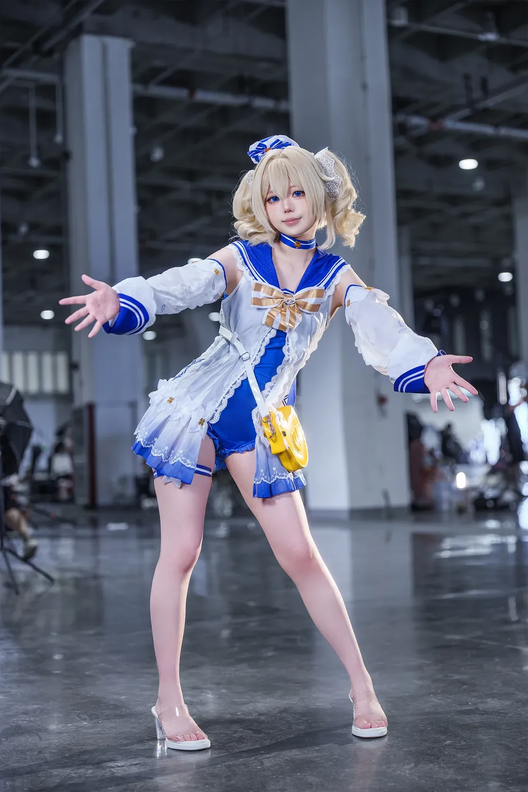 原神, バーバラ コスプレ, イベント写真, 水着コスプレ, コスプレ会場写真 - 3枚目