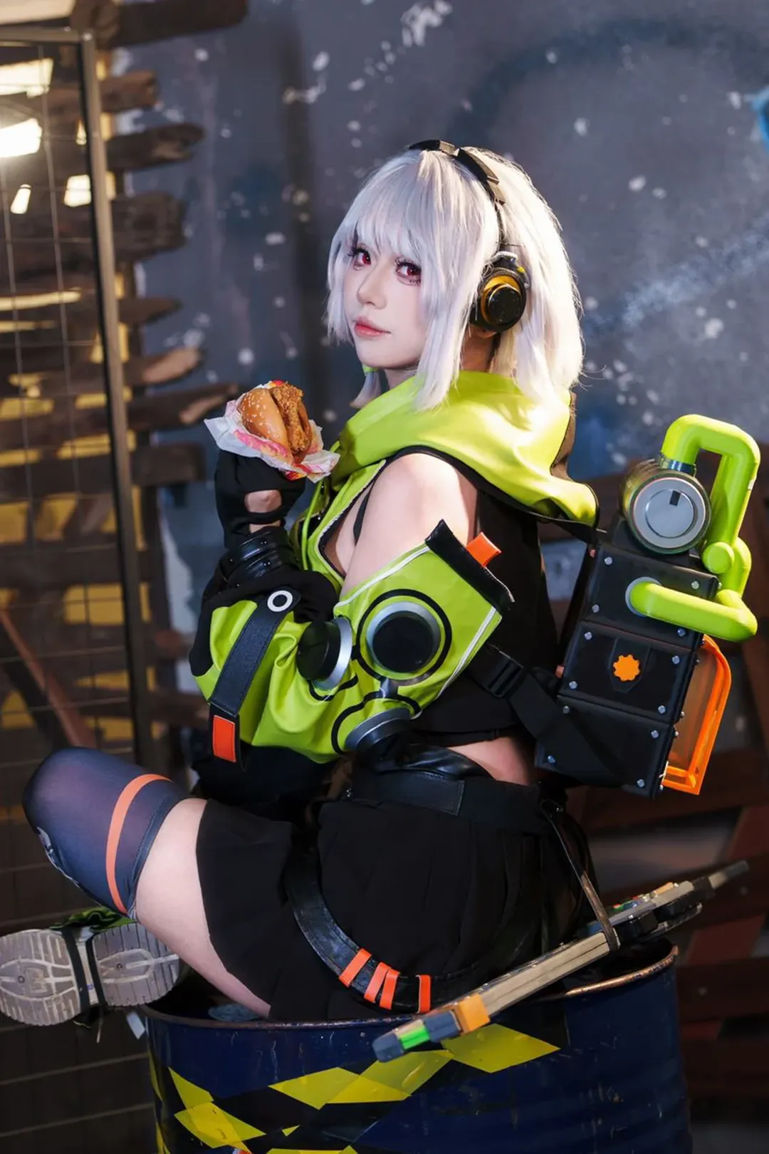ゼンレスゾーンゼロ, 二次元コスプレ, テックウェアコーデ, ストッキングコーデ, アンビーコスプレ - 3枚目