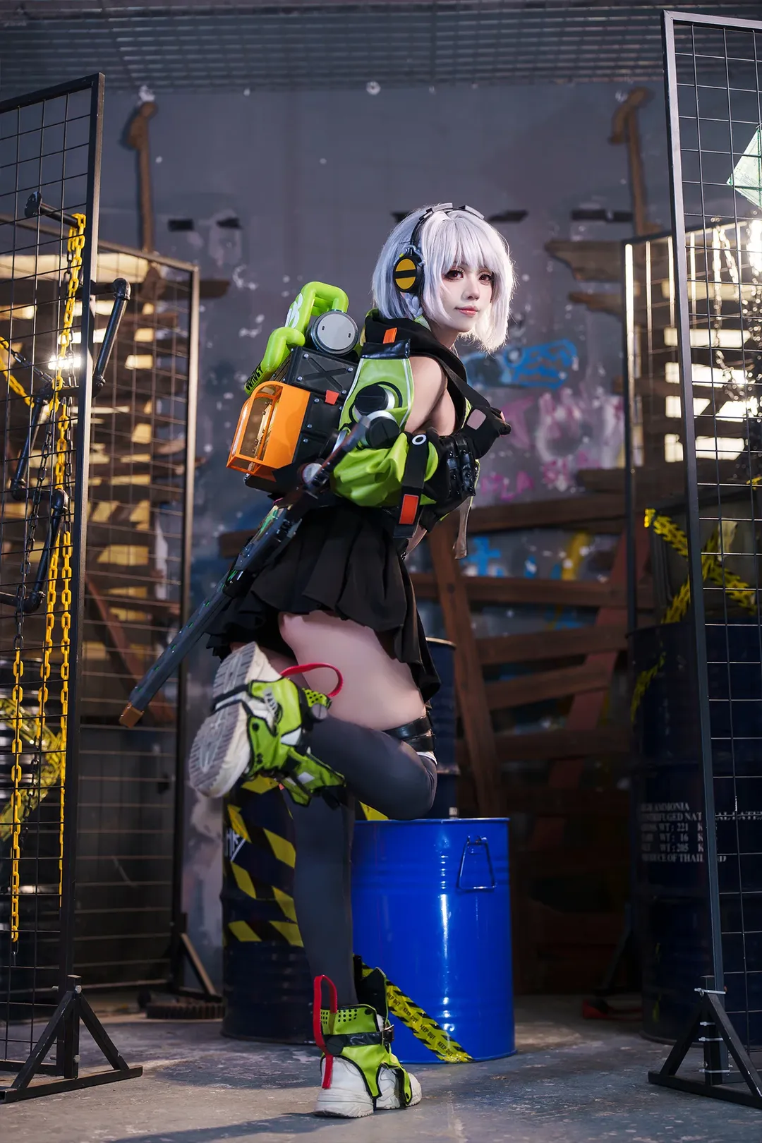 ゼンレスゾーンゼロ, 二次元コスプレ, テックウェアコーデ, ストッキングコーデ, アンビーコスプレ - 4枚目