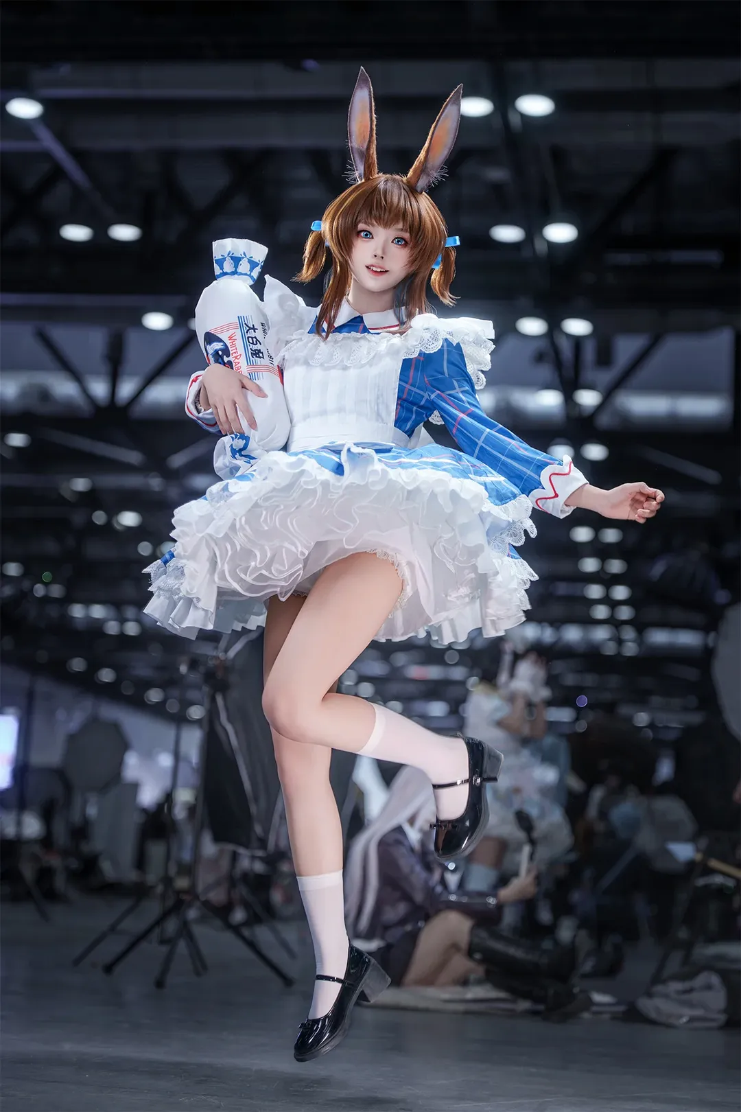 明日方舟, 阿米婭cos, 白絲, 大白兔奶糖, 阿米婭兔兔
