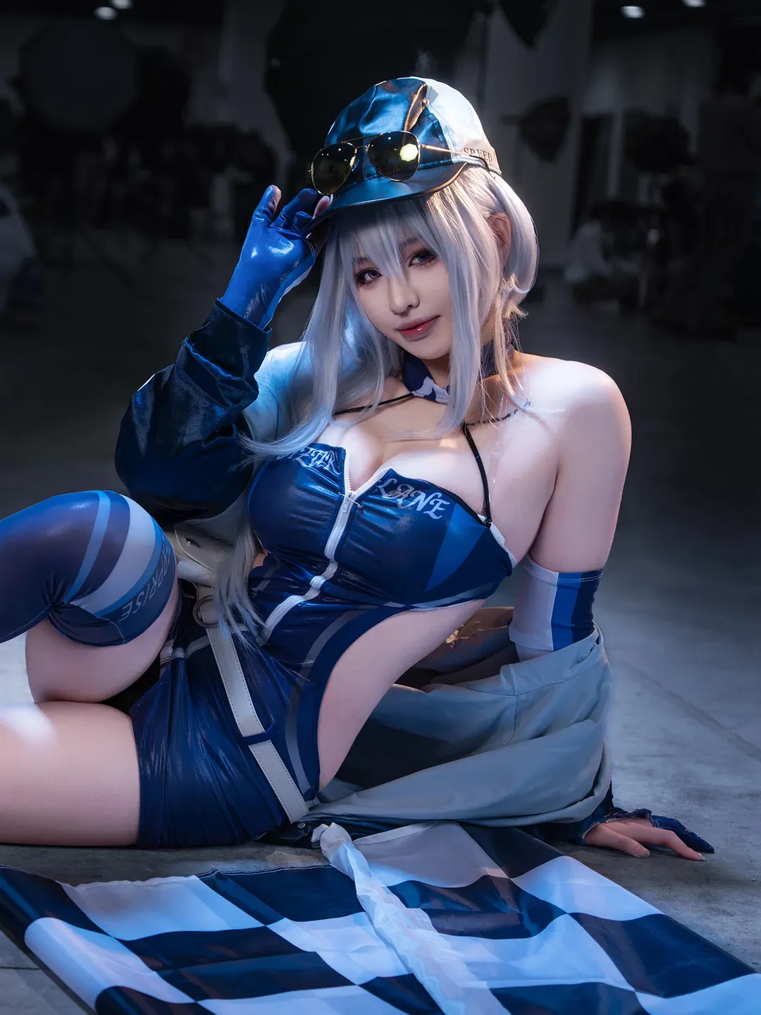 碧蓝航线, 漫展场照, 赛车服cosplay, 企业cos, 丝袜写真
