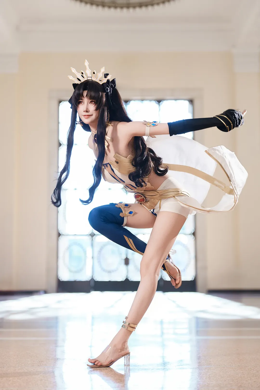 Fate/Grand Order, イベント写真, 二次元コスプレ, イシュタルコスプレ, アシンメトリーストッキング