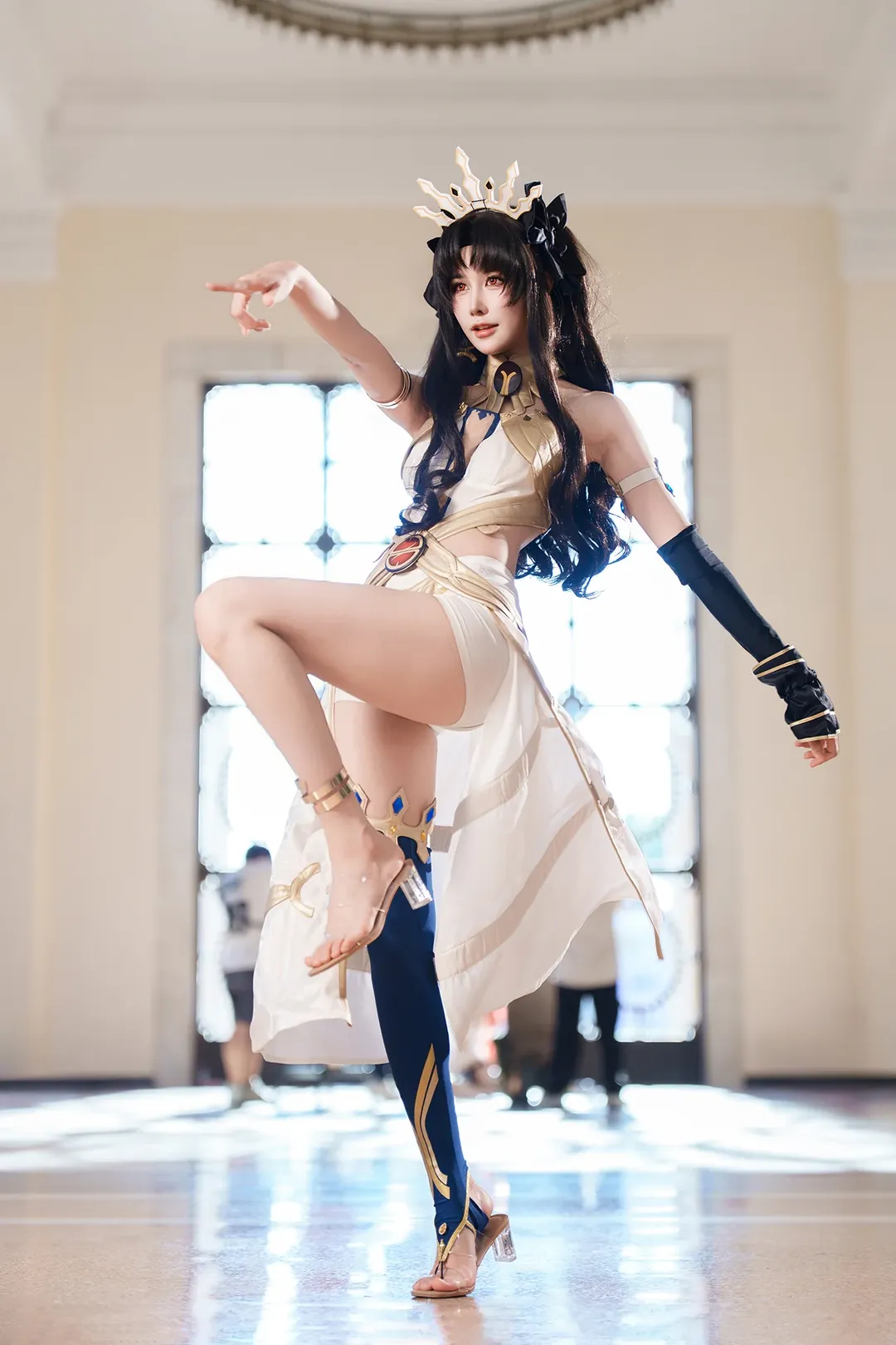 Fate/Grand Order, イベント写真, 二次元コスプレ, イシュタルコスプレ, アシンメトリーストッキング - 2枚目