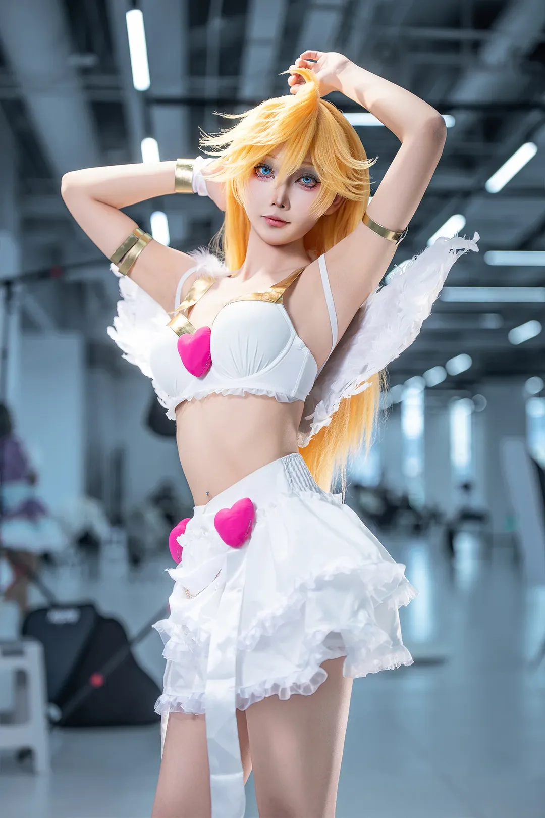 cosplay, 二次元摄影, 漫展返图, 吊带袜天使, pantycos