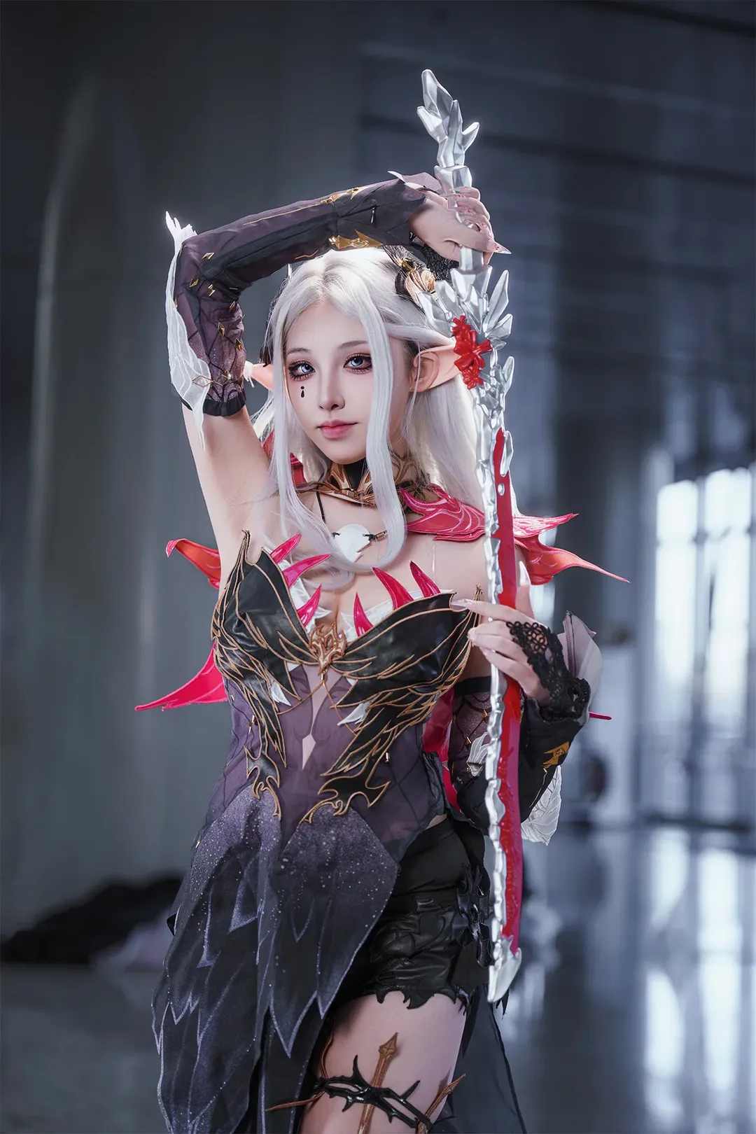 二次元摄影, 永劫无间, 漫展返图, 季莹莹cos, 黑丝cosplay - 第4张
