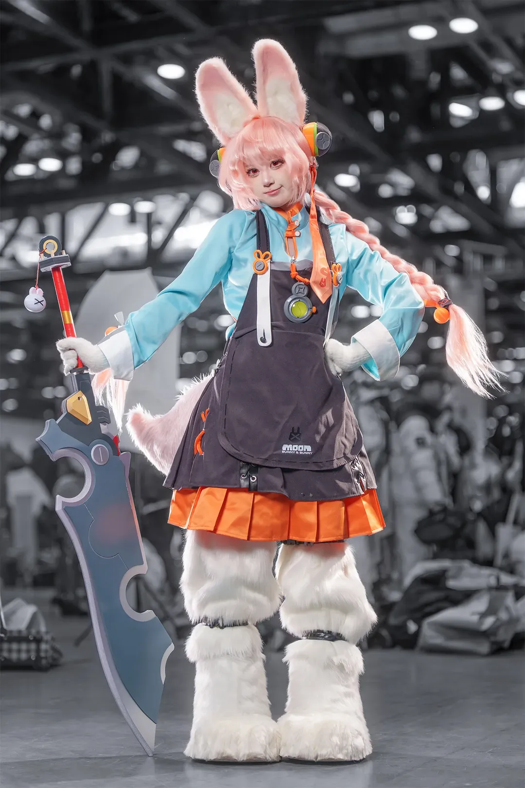 绝区零, 漫展场照, cosplay摄影, 二次元兽耳, 照cos
