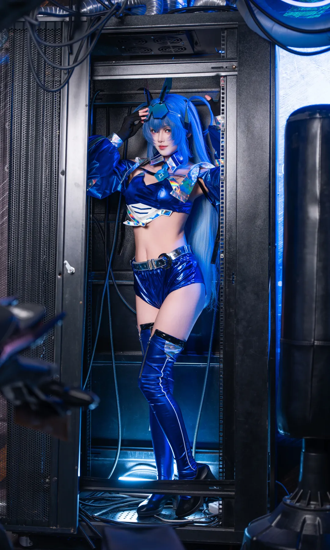 碧蓝航线, 赛车服, 二次元cos, cosplay摄影, 新泽西cos - 第2张