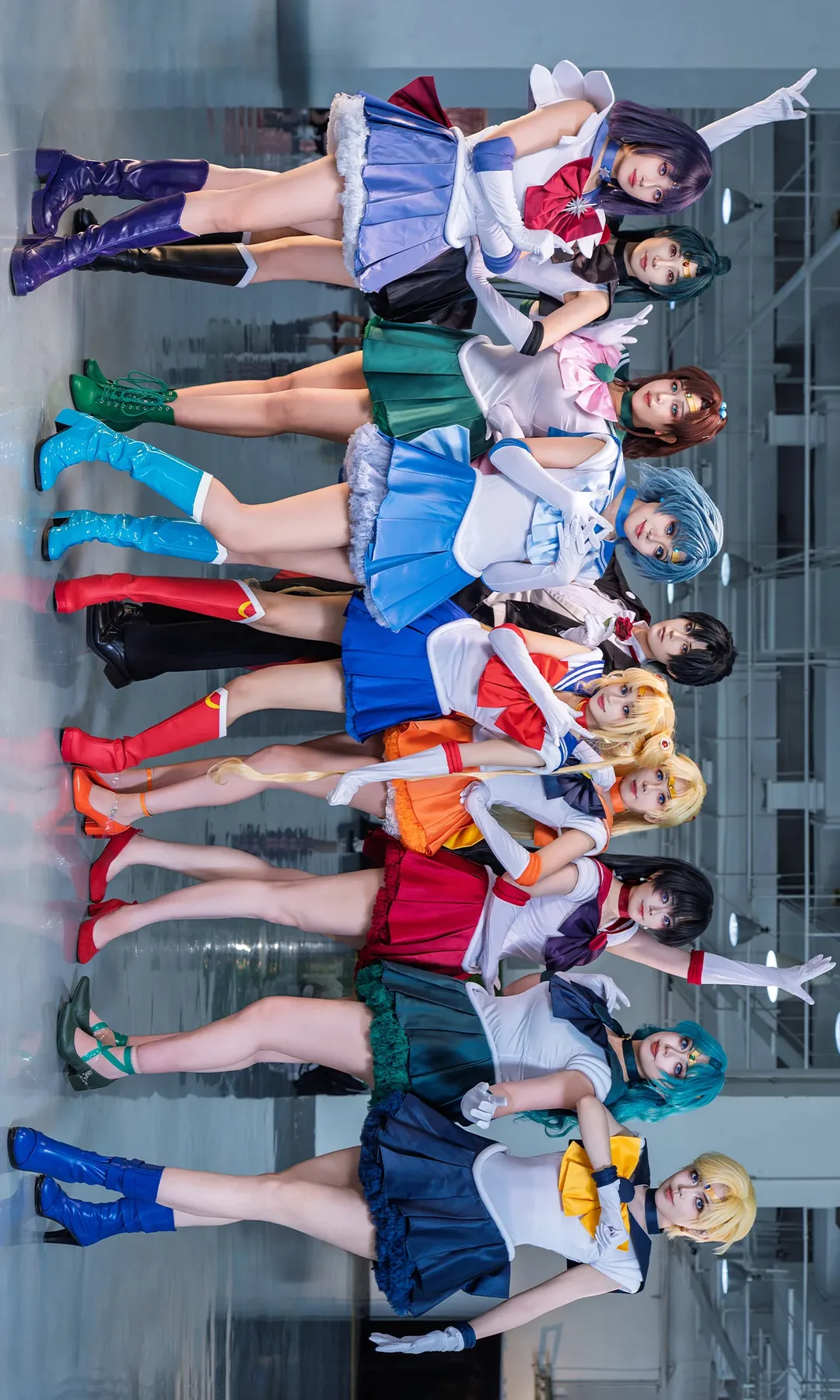 二次元cosplay, 美少女戰士, Cosplay場照, 水手月亮cos, 全員集結 - 第1張