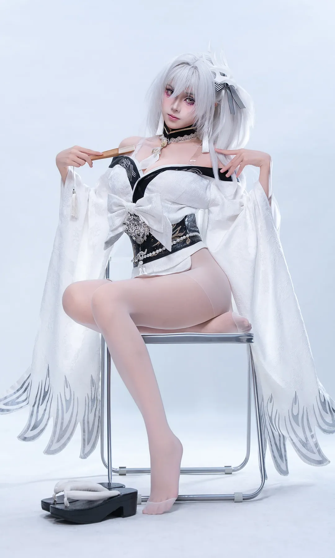 cosplay, 二次元摄影, 碧蓝航线, 白丝穿搭, 白凤cos