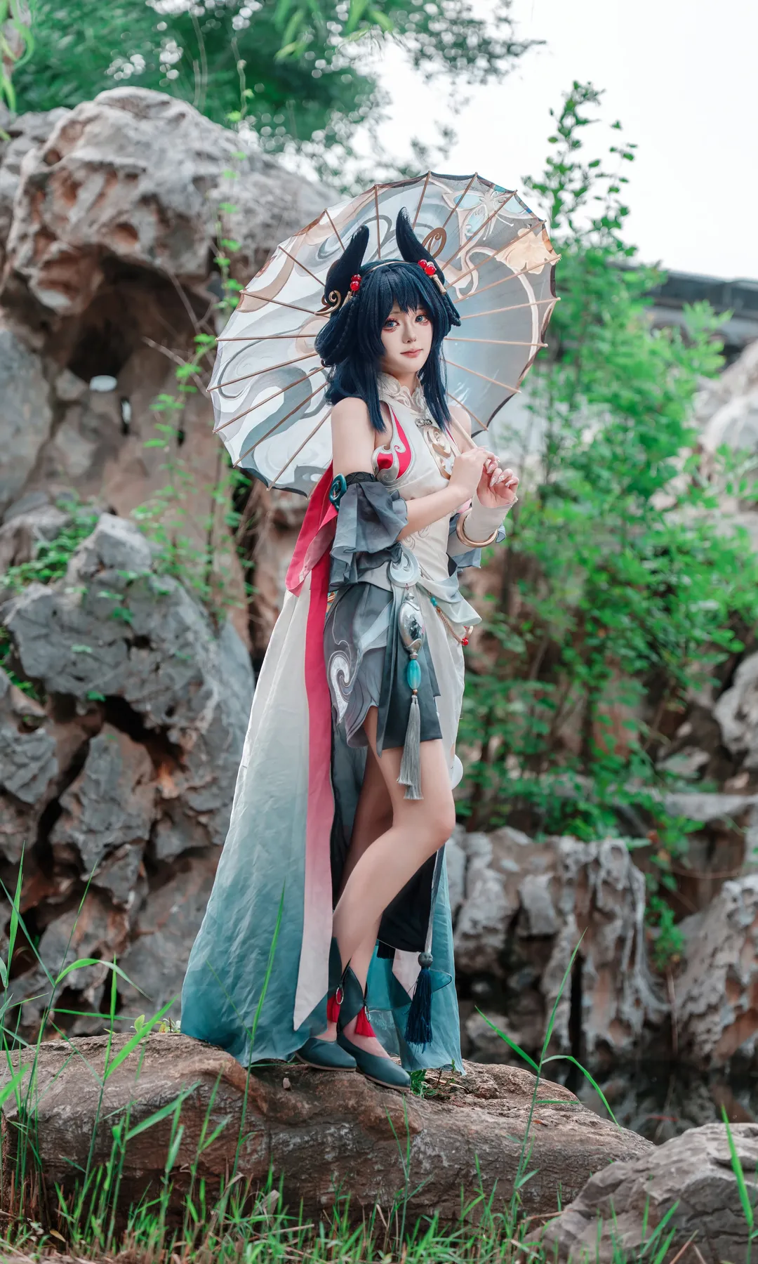 王者榮耀, 公孫離cos, cosplay攝影, 二次元外景, 離恨煙cos