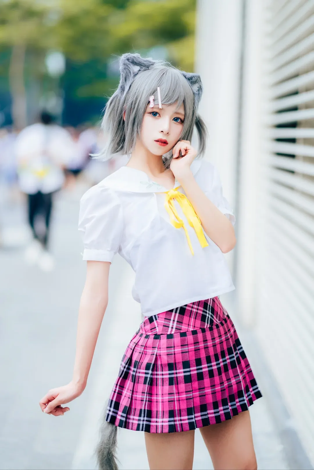 二次元cosplay, 广州漫展, 黑丝穿搭, 小豆梓cos, 变态王子与不笑猫 - 第1张