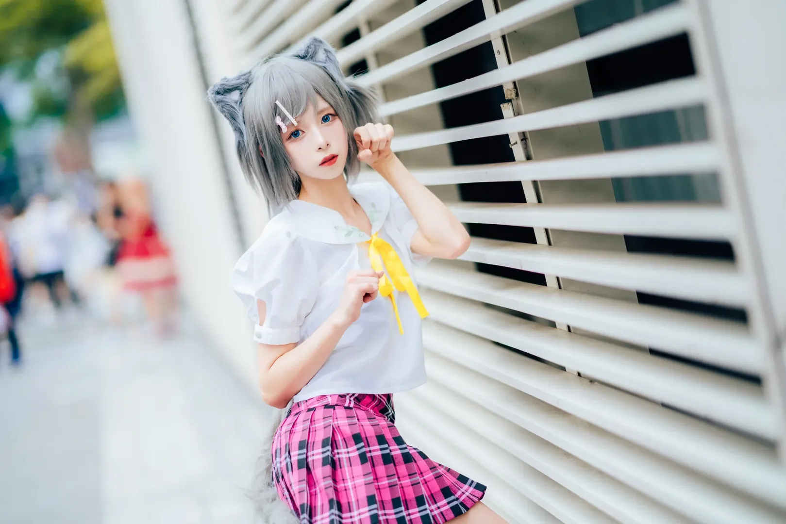 二次元cosplay, 广州漫展, 黑丝穿搭, 小豆梓cos, 变态王子与不笑猫 - 第6张