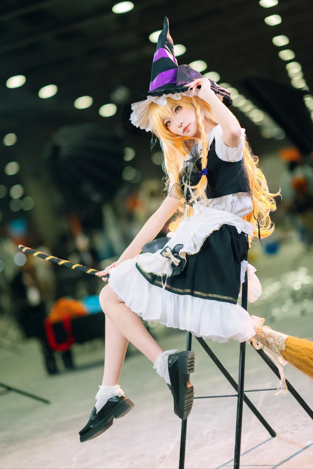 cosplay, 魔理沙cos, 东方Project, 漫展返图, 人像摄影 - 第4张