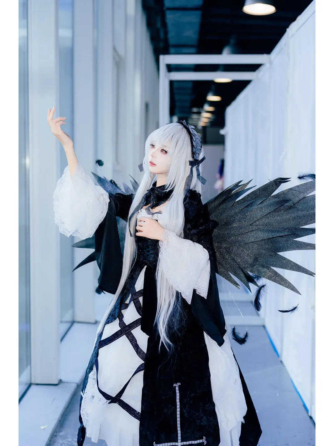 Firefly ACG Expo, Convention photos, White stockings, Rozen Maiden, Mercury Lampe cosplay
