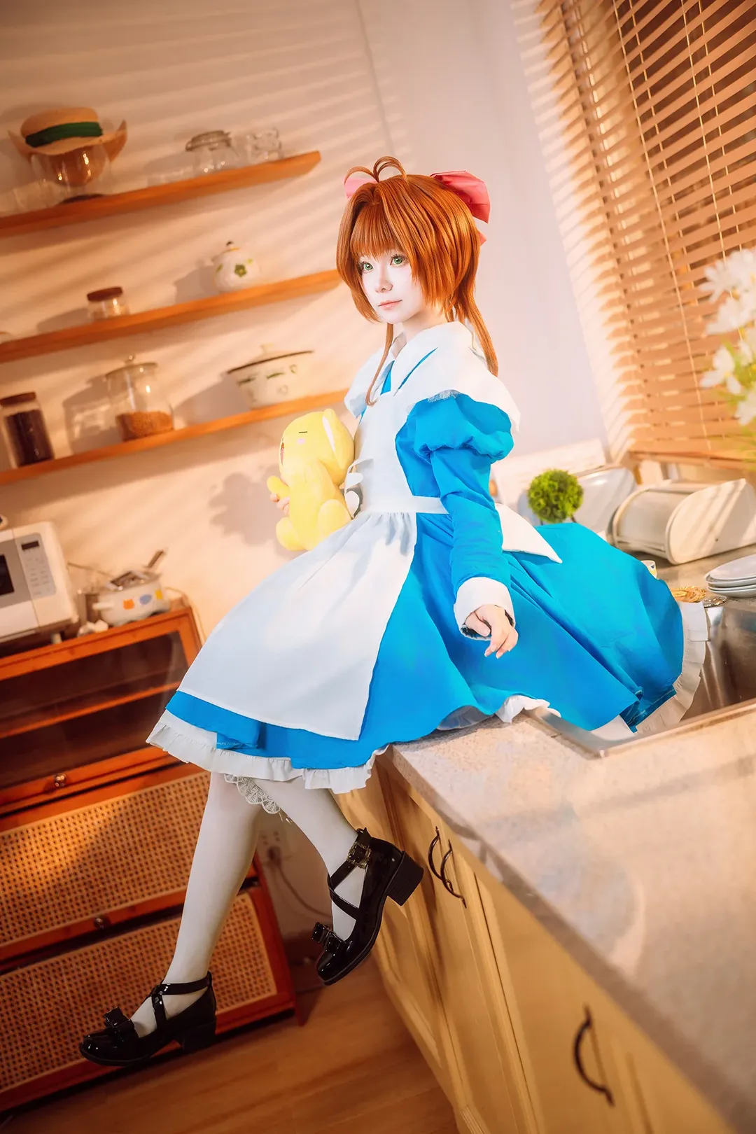 cosplay, 二次元摄影, 木之本樱cos, 百变小樱, 白丝cos