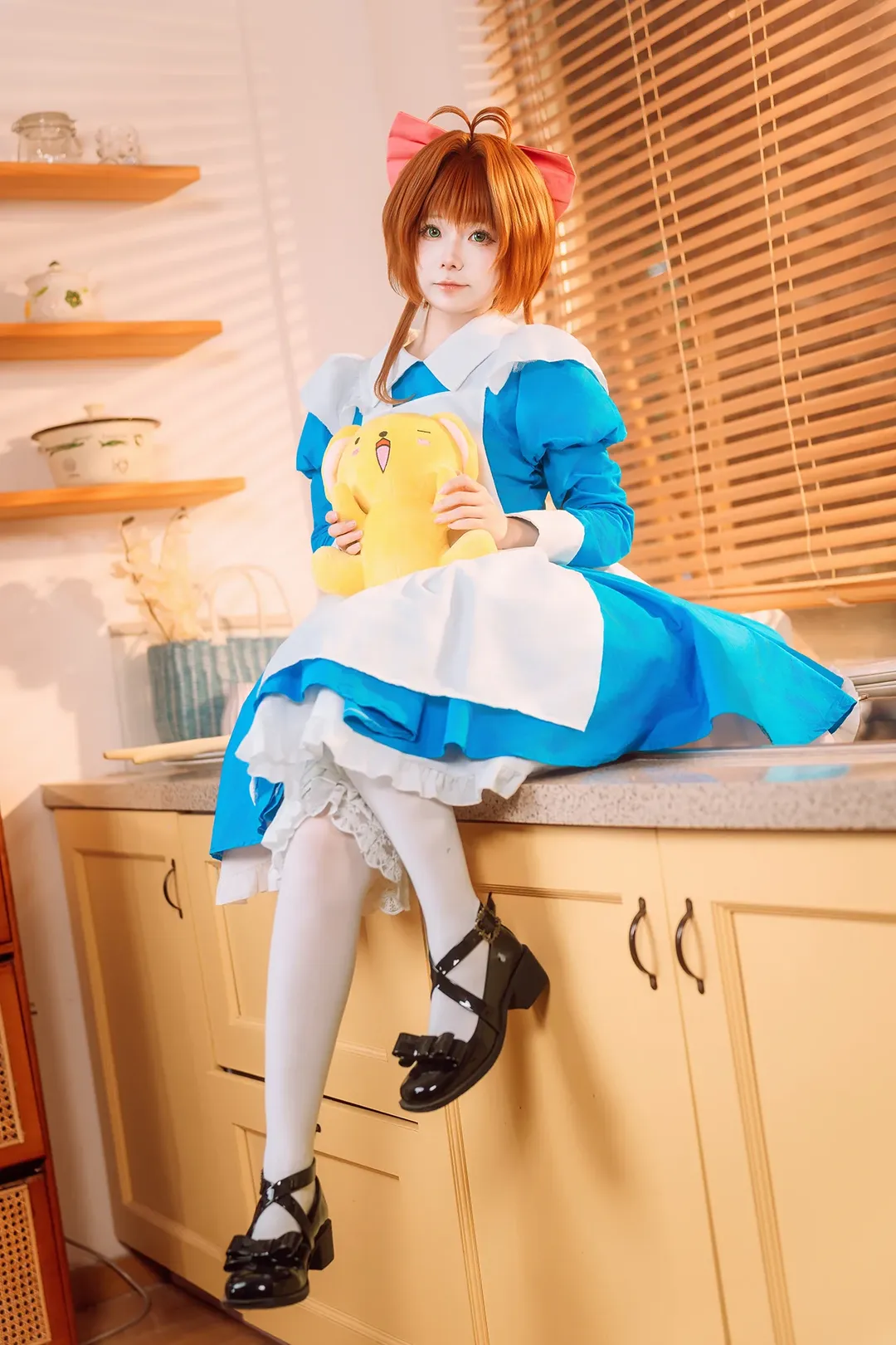 cosplay, 二次元摄影, 木之本樱cos, 百变小樱, 白丝cos - 第3张