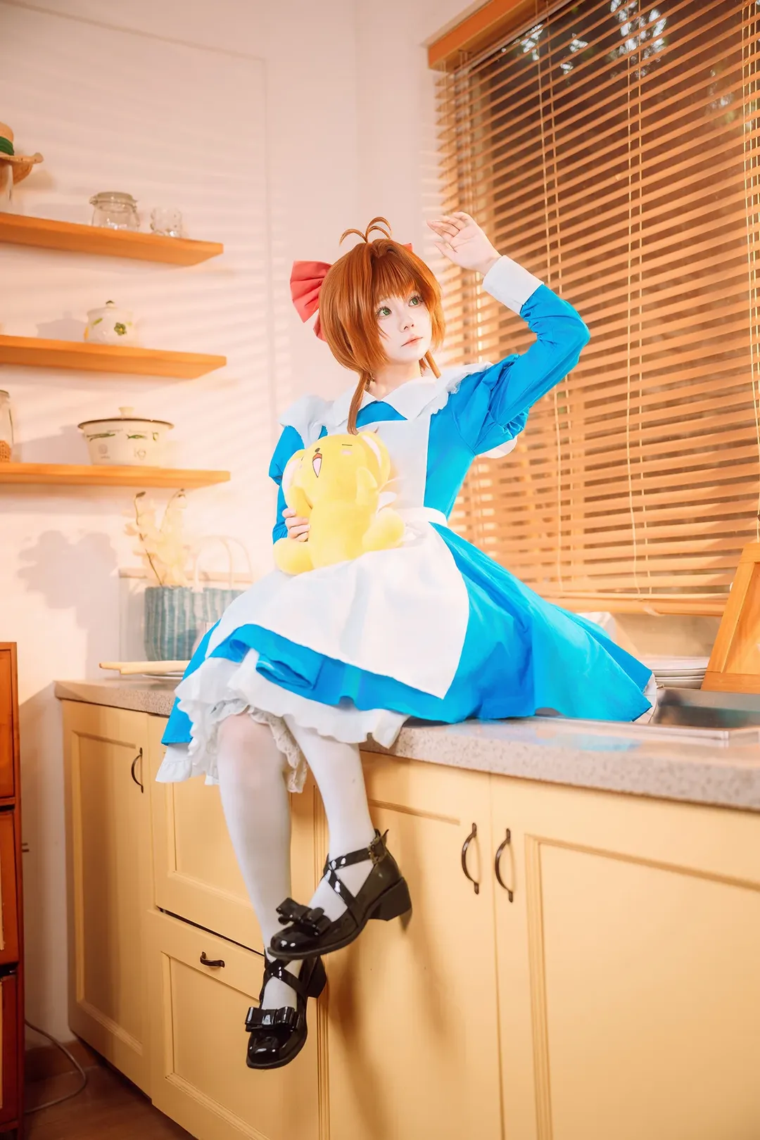 cosplay, 二次元摄影, 木之本樱cos, 百变小樱, 白丝cos - 第4张