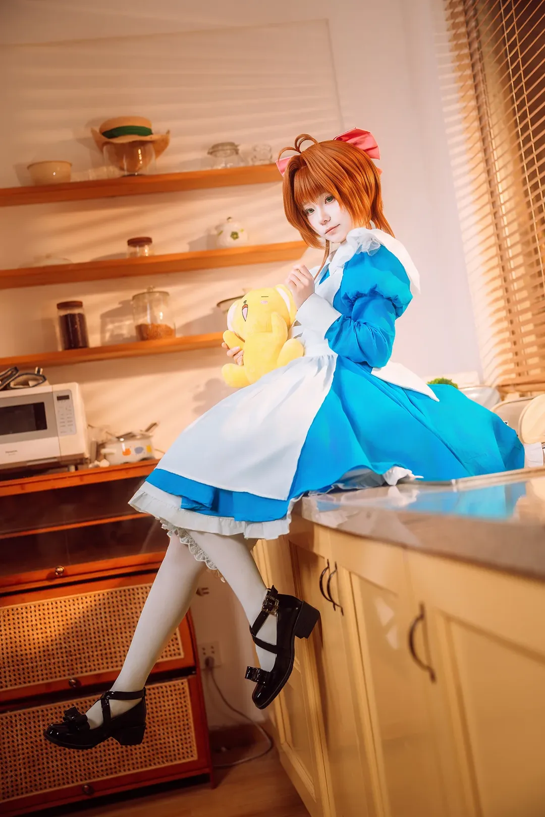 cosplay, 二次元摄影, 木之本樱cos, 百变小樱, 白丝cos - 第5张