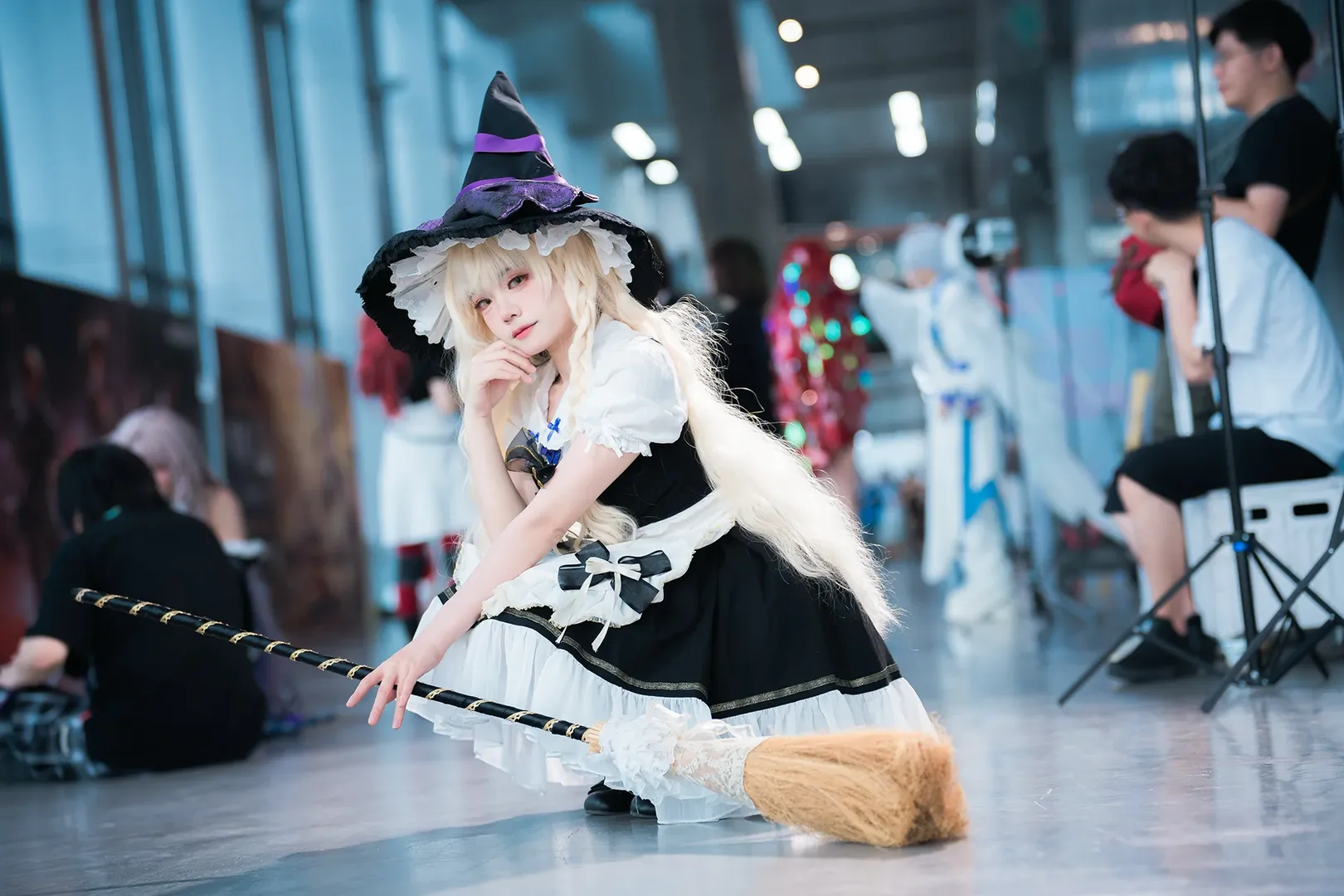 东方project, 魔理沙cos, 漫展返图, cosplay摄影, 萤火虫动漫游戏嘉年华 - 第9张