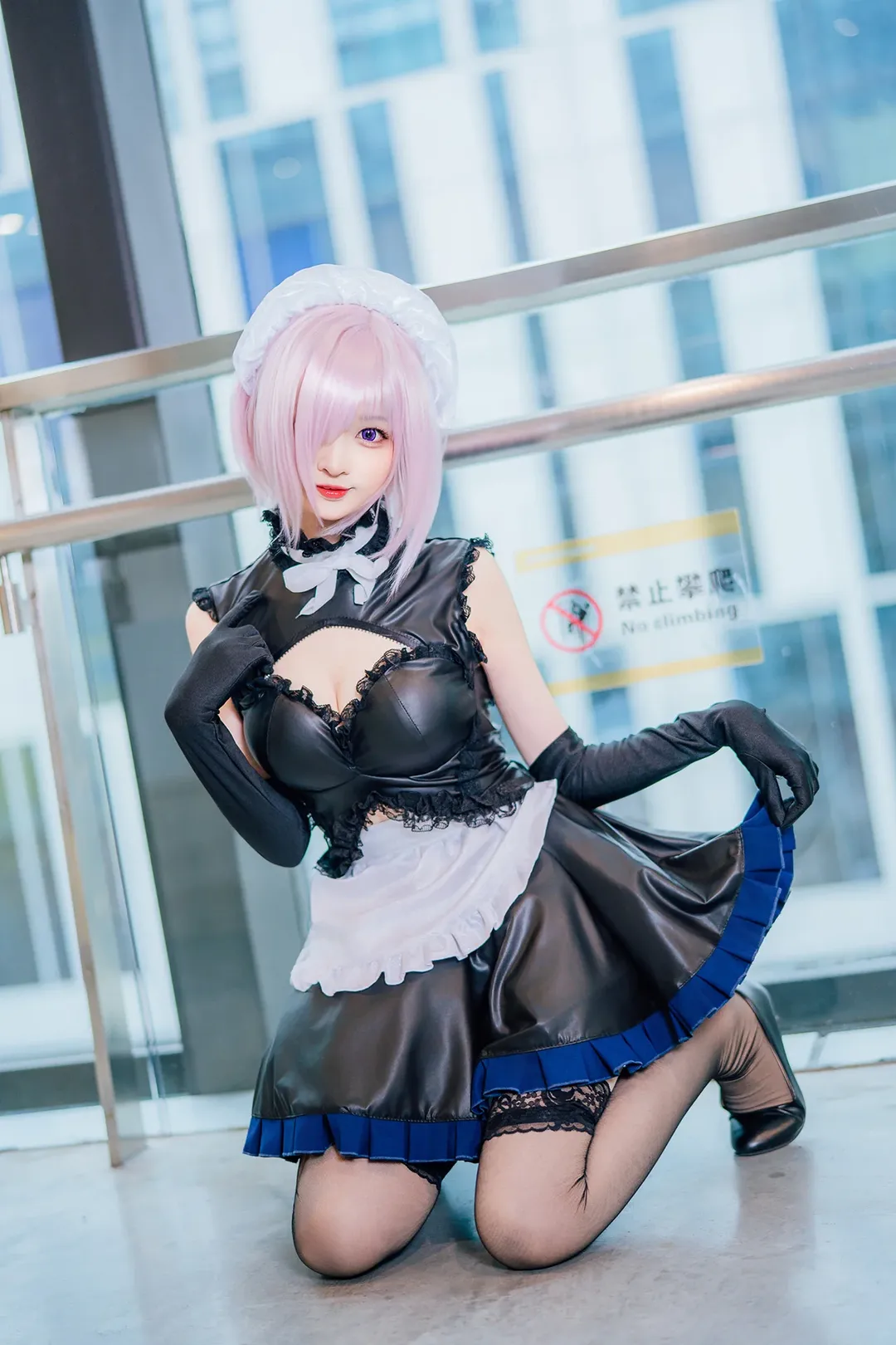 女仆装, 广州漫展, 黑丝, 玛修cos, 命运-冠位指定 - 第2张