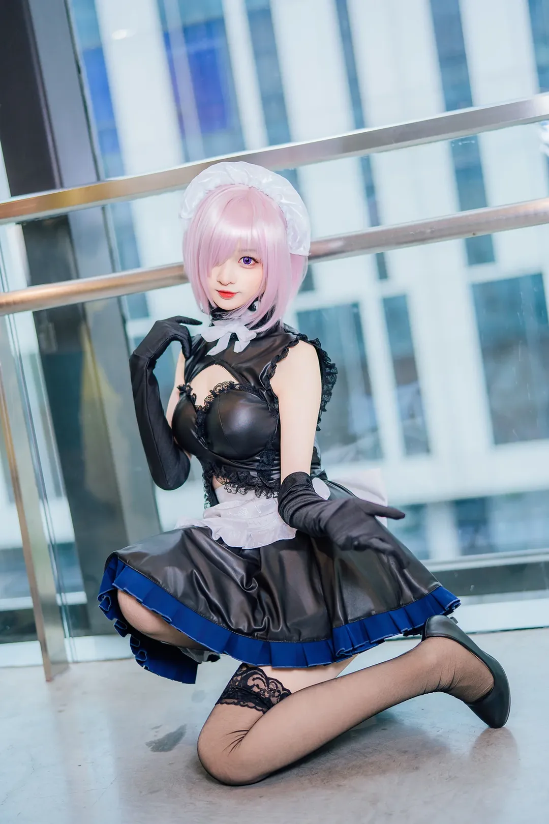女仆装, 广州漫展, 黑丝, 玛修cos, 命运-冠位指定 - 第4张