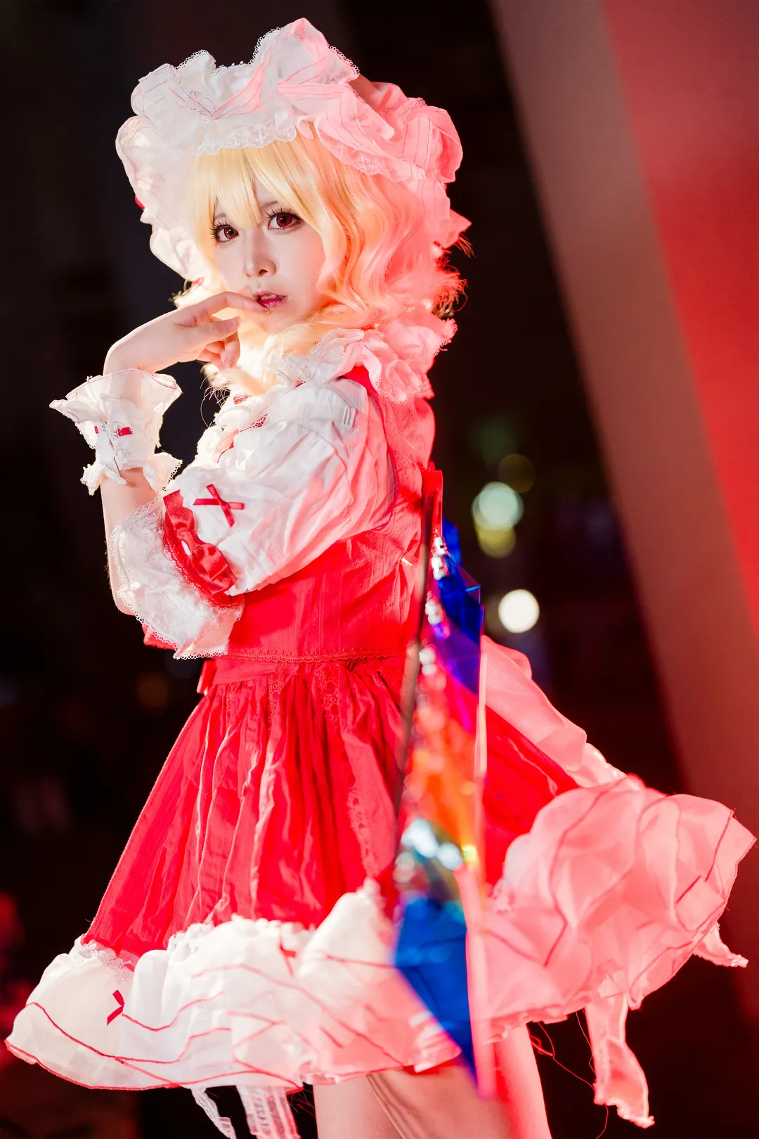 東方project, 漫展返圖, 螢火蟲漫展, 芙蘭朵露cos, 白絲穿搭 - 第4張