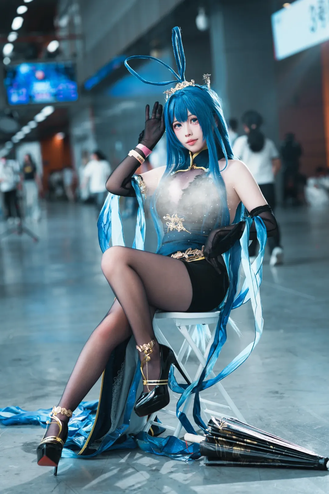 二次元撮影, アズールレーン, ホタルACGエキスポ, 黒タイツ コーデ, ニュージャージーコスプレ - 2枚目