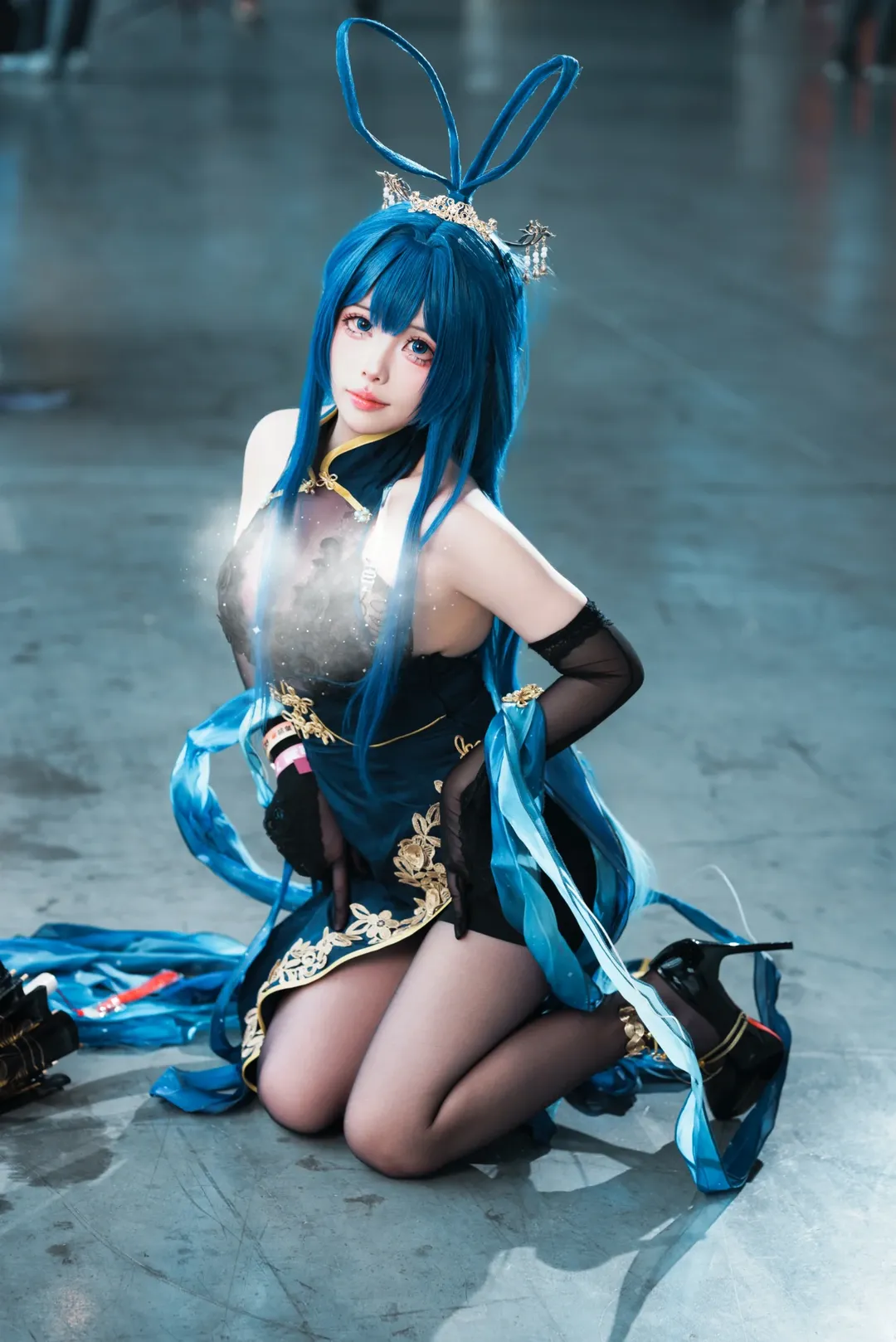 二次元撮影, アズールレーン, ホタルACGエキスポ, 黒タイツ コーデ, ニュージャージーコスプレ - 4枚目