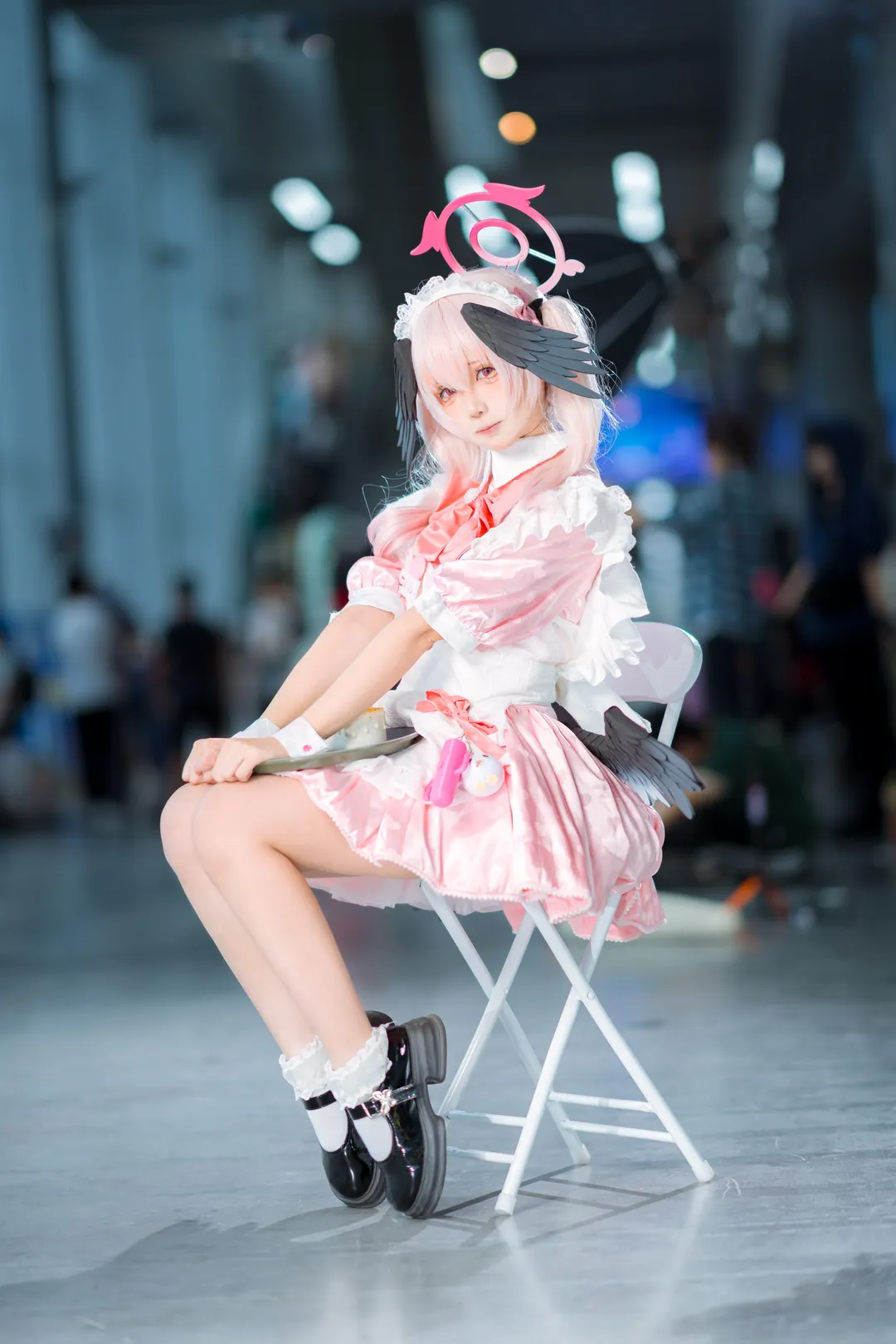 二次元摄影, 蔚蓝档案, 漫展cosplay, 下江小春cos, 索尼A7M4 - 第1张