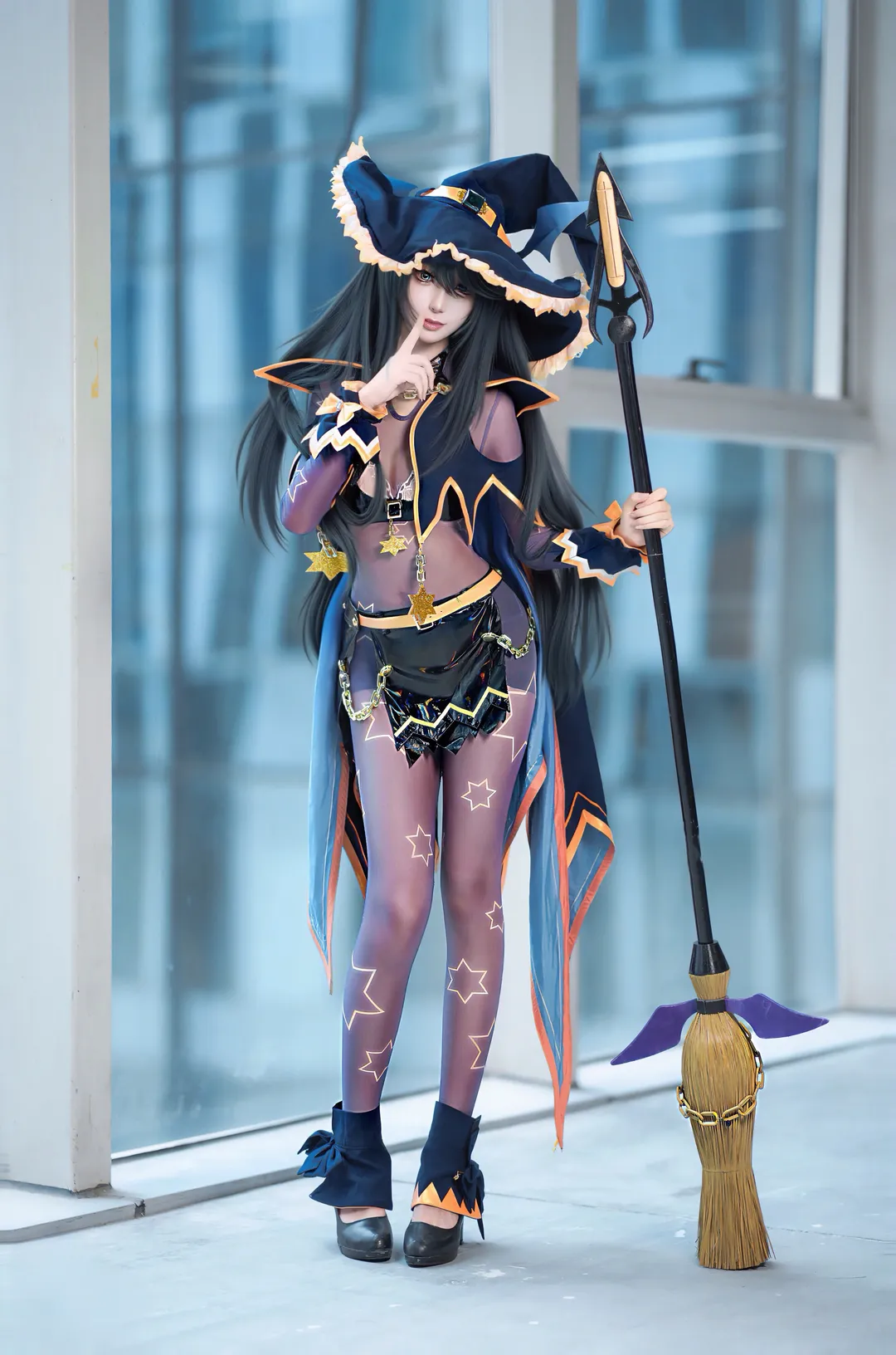萤火虫漫展, 约会大作战, 索尼A7M4, 丝袜, 镜野七罪cos - 第2张
