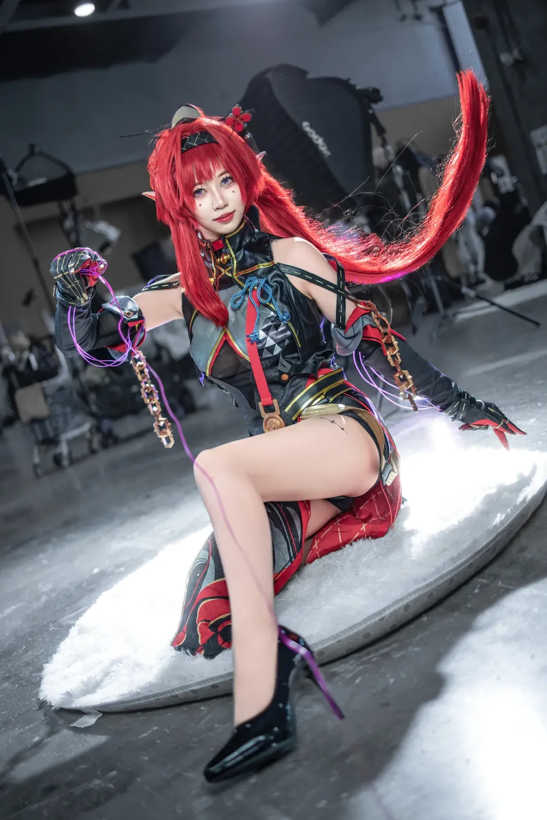 鳴潮, イベント撮影, CICF会場写真, 吟霖 コスプレ, 吊り小道具