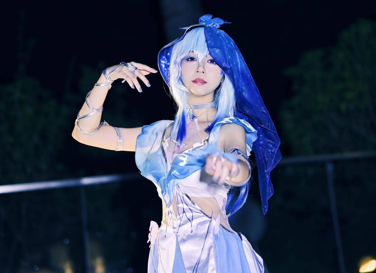 鸣潮, cosplay, 守岸人cos, 夜景人像, 桃子cos - 第6张