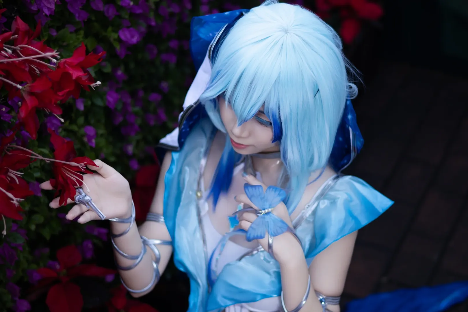 鸣潮, cosplay, 守岸人cos, 夜景人像, 桃子cos - 第7张