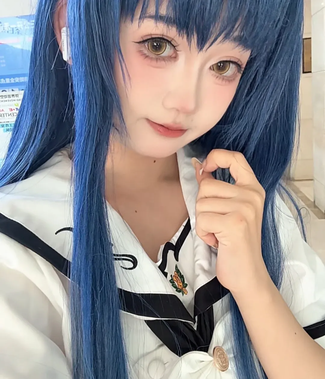 户外摄影, 二次元cosplay, 白丝cos, 久岛鸥cos, 夏日口袋 - 第2张