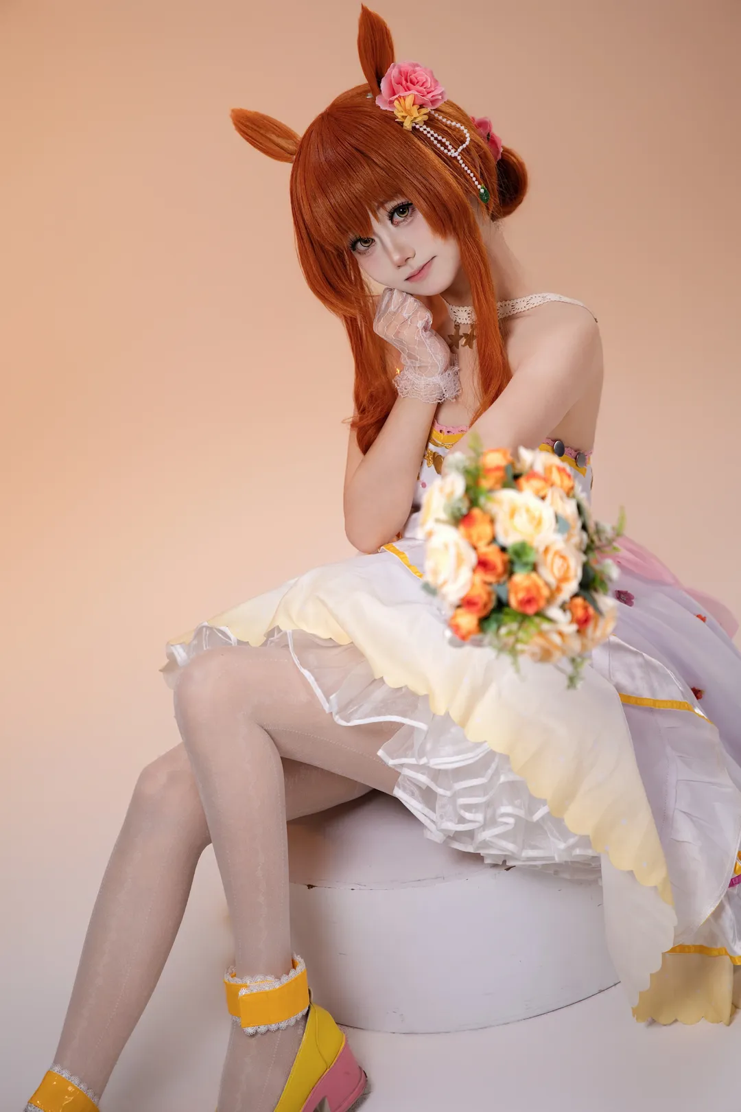 白丝, 赛马娘, 摩耶重炮cos, 赛马娘cos, 生贺cos - 第1张