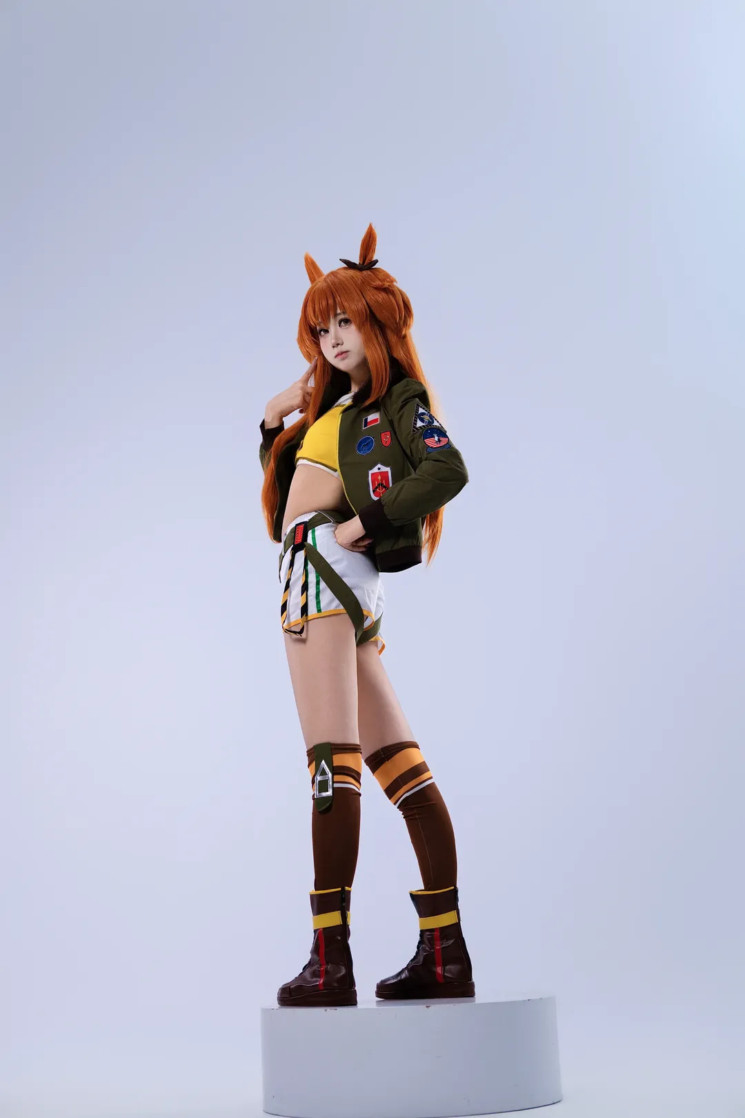 赛马娘, 丝袜cos, 摩耶重炮cos, 闪耀优俊少女, 重炮生日 - 第2张