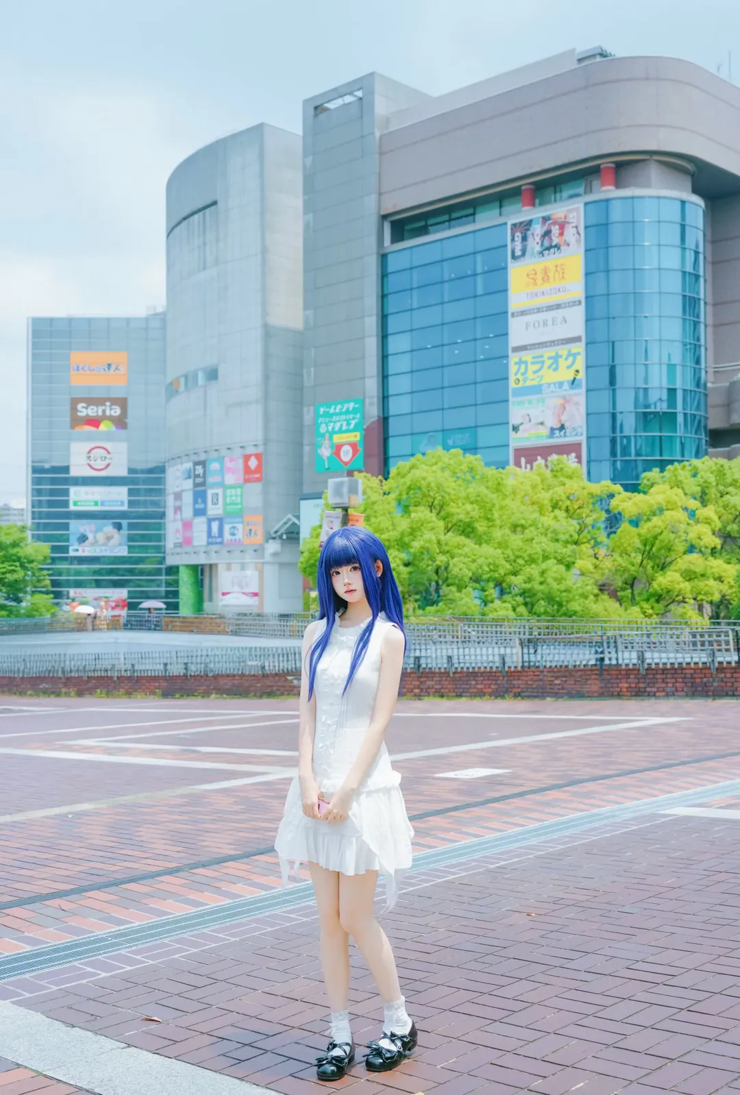 雰囲気のある写真, 高島ざくろ コスプレ, ギャルゲーコスプレ, 素晴らしき日々 ～不連続存在～, 京王多摩 聖地巡礼 - 1枚目