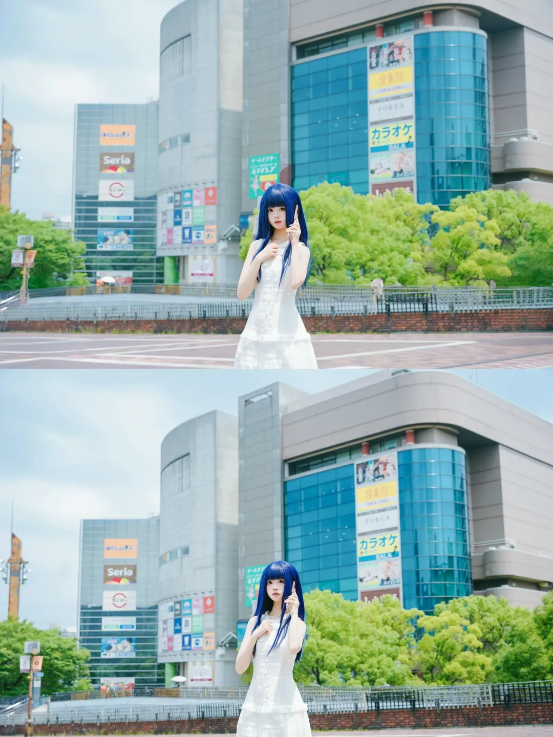 雰囲気のある写真, 高島ざくろ コスプレ, ギャルゲーコスプレ, 素晴らしき日々 ～不連続存在～, 京王多摩 聖地巡礼 - 4枚目